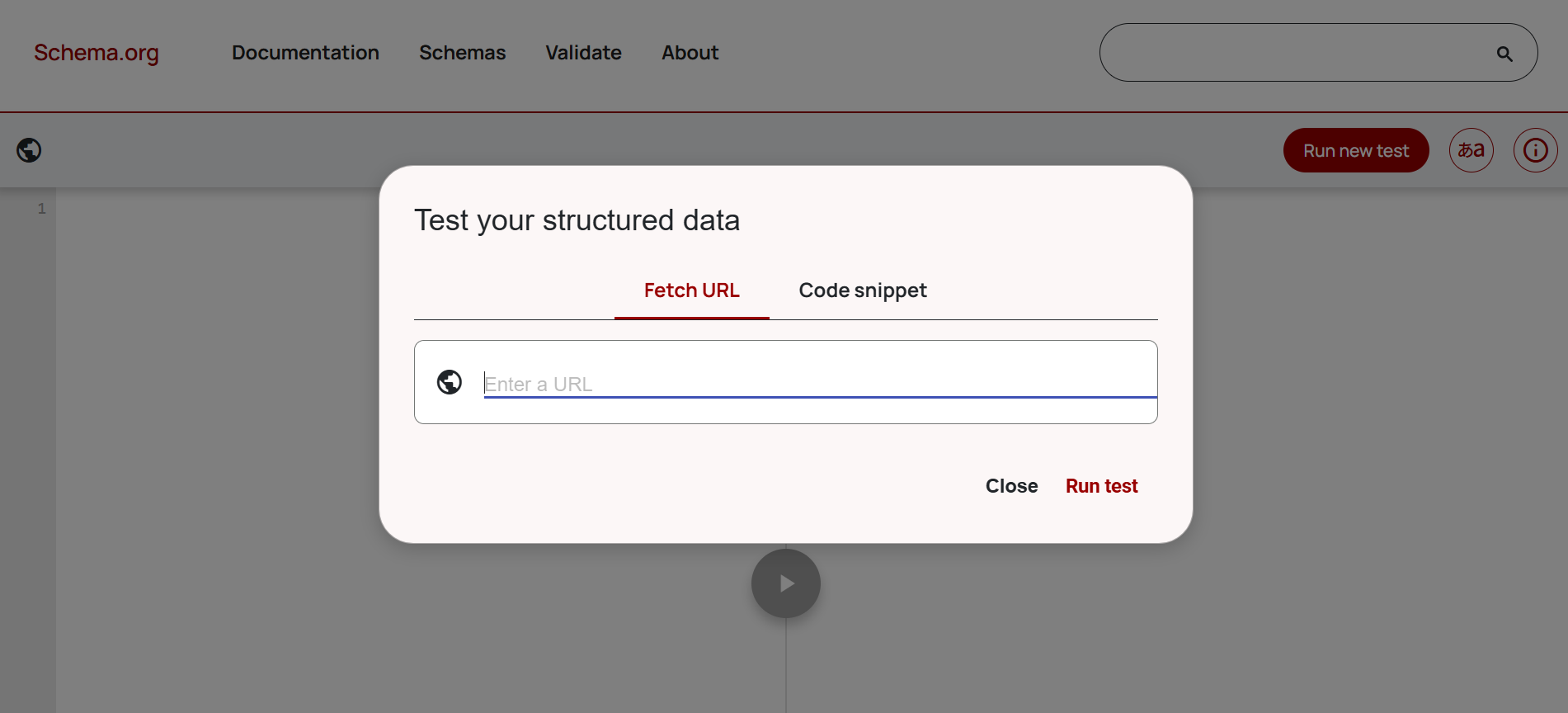 Validador de esquema